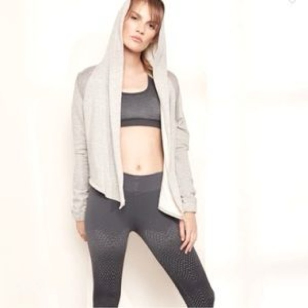 NUX Hoodie Long Sleeve Cardigan Sweatshirt, Size Small New w/Tag